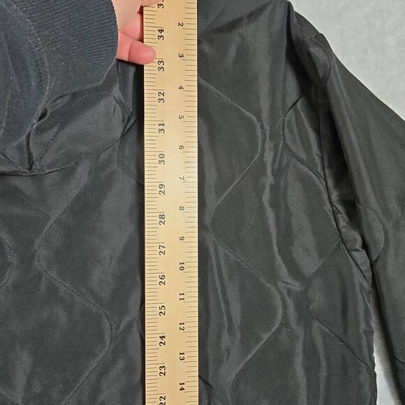 Black Rifle Hoodie Sweater Full Zip Small diamond Quilted - Picture 11 of 13